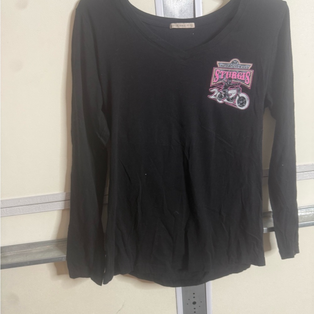 Active Basic Charcoal Long Sleeve Tee - image 2